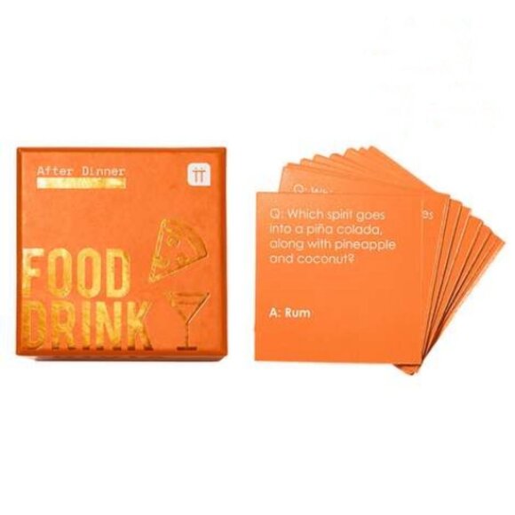 Talking Tables After Dinner Food & Drink Trivia 120 Cards SEALED NiB - Picture 1 of 4